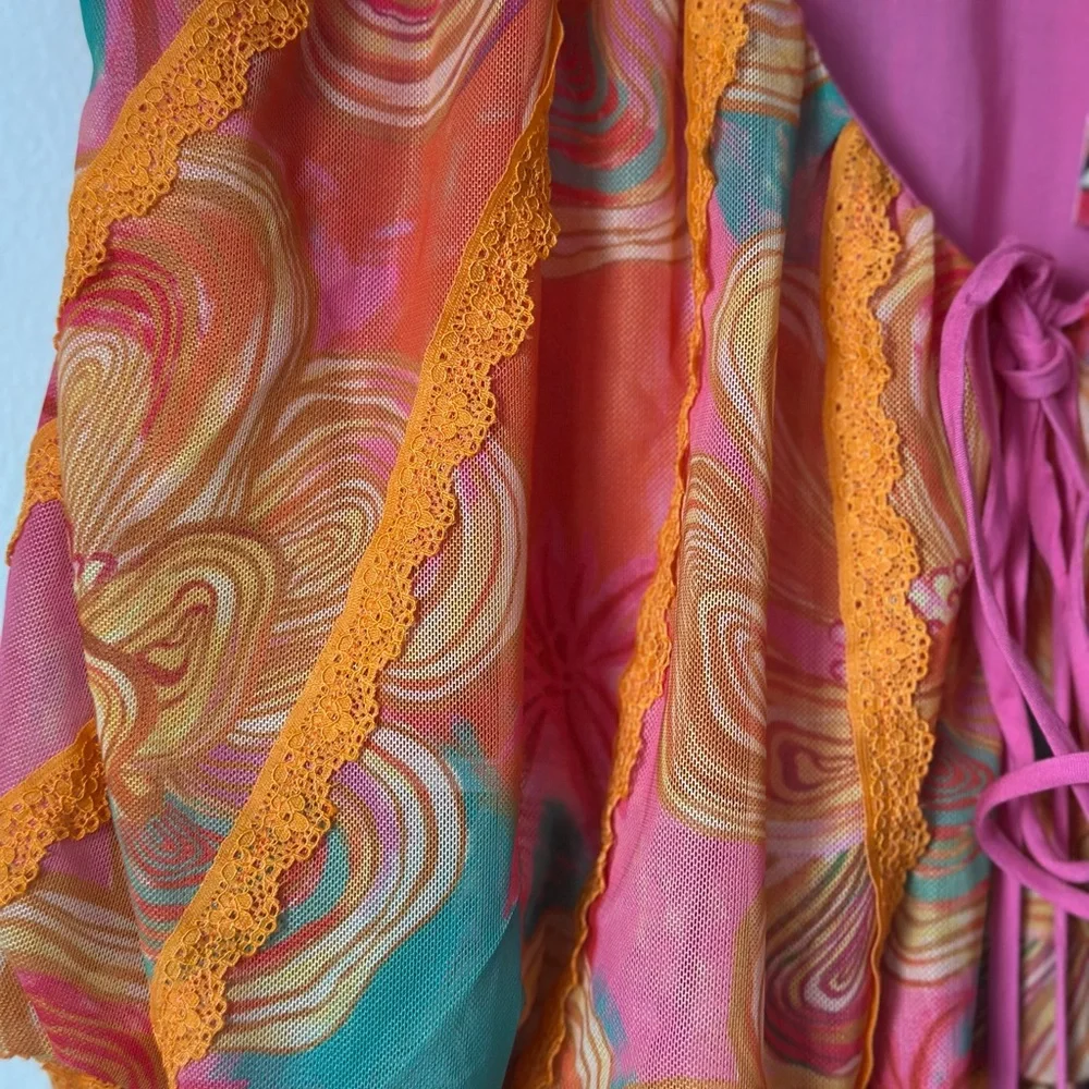 FARM Rio Multicolor Boho Blouse - Picture 6 of 13